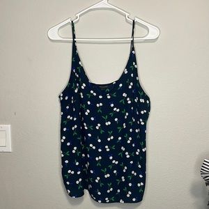 Banana Republic-Cherry blouse/tank top